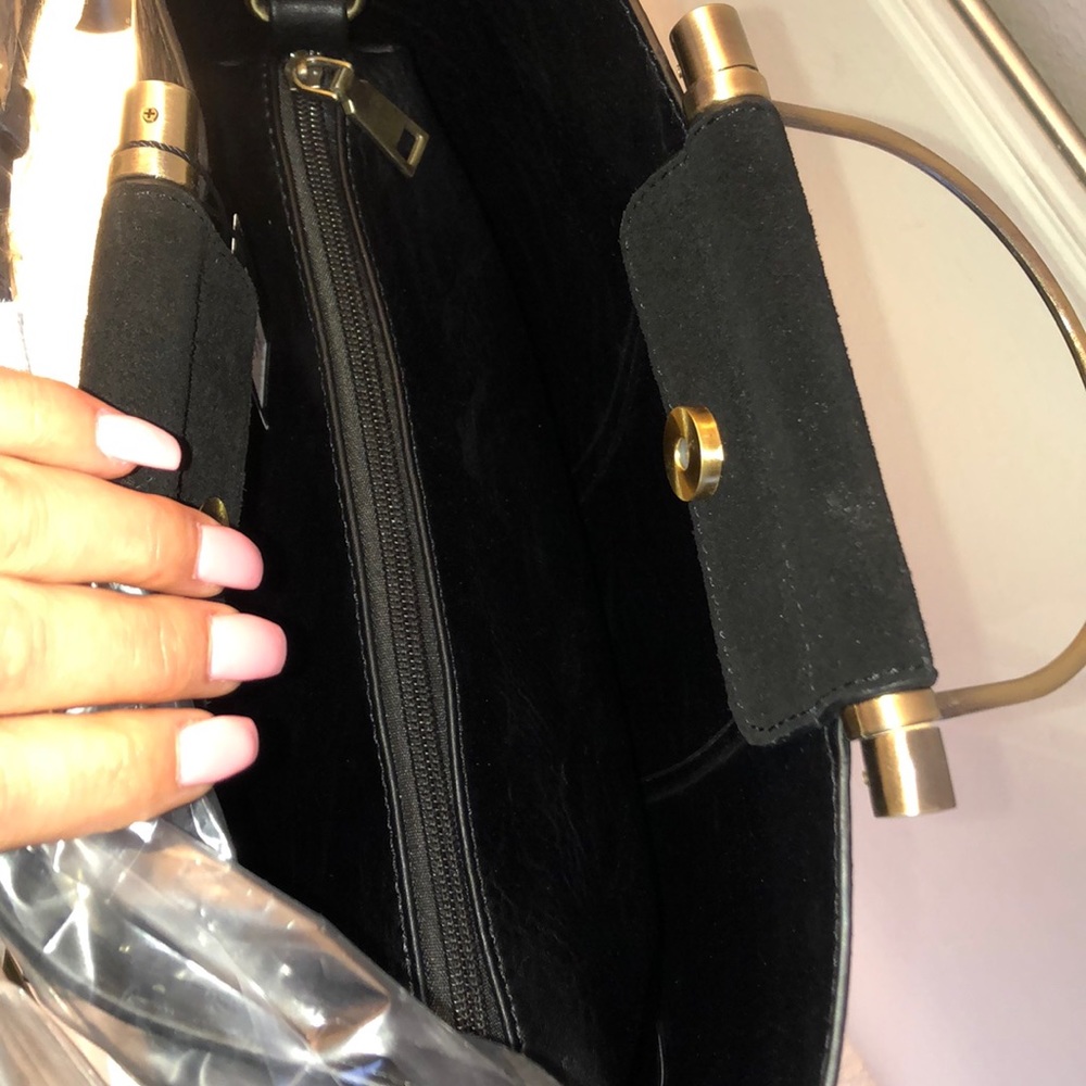 Lulus Black Tote Bag - Picture 7 of 7